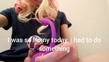 Sissys first orgasm in chastity snapshot 1