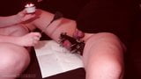 Hot Wax Play On Cock & Balls With Femdom Dominatrix snapshot 2