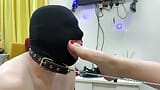 The slave is sucking, kissing and licking clean Domina’s feet, paying attention to every toe. snapshot 6