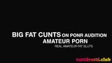 Euro Amateur Fat sluts casting snapshot 3