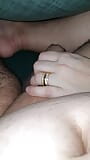 Step mom hand slip into step mom dixk while is naked snapshot 5