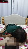 Preñada tailandesa estudiante chica exploradora mamada lamer coño vertical cámara snapshot 1
