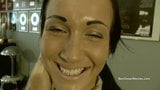 Chav British Chantelle Fox menjilat dubur lelaki tua snapshot 3