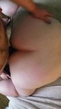 BBW quickie fuck. Mega load doggystyle snapshot 2