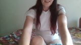 webcam show. will she remove the panties snapshot 5