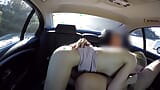 Appreciative Blonde Lets Hot Driver Blow Loads On Her Belly snapshot 13