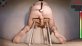 ANAL ORGASM IS INEVITABLE ON THIS CHAIR - prostate milking machine snapshot 17