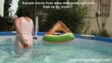 Dirtygardengirl - fisting anale e prolasso in piscina snapshot 7