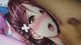 Sakurauchi Riko Dakimakura Bukkake snapshot 3