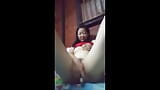 Asian girl at home alone 10 snapshot 4