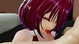 Yukihana Lamy Blowjob Creampie Hentai Vtuber Hololive Mmd 3D Crimson Hair Color Edit Smixix snapshot 4