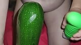 Huge Squash Makes My Cunt Squirt Like A Fountain. snapshot 3
