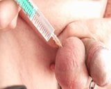 Saline injection in testicle snapshot 4