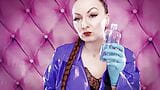 ASMR clip: nitrile gloves and oil - Glaminatrix Arya Grander - hot MILF relax sexy sounding POV free snapshot 2