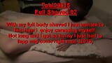 Full Body Ogolone samo pieszcząc, masturbacja i wytryski leżący na łóżku. (022) Tobi00815 snapshot 1