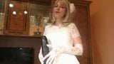 Cuckold bridegroom by mistress Lana snapshot 2