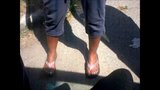 Capucha milf azul las uñas de los pies snapshot 6