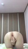 Koreaanse vrouw dildo masturbatie snapshot 2