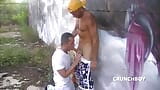 Inocente francesa twink follada b Jess Royan al aire libre snapshot 4