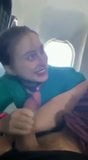 Airplane blowjob snapshot 3