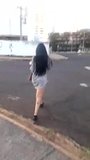 shemale dancing in the middle of the street snapshot 1