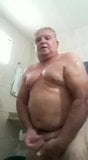 Hot daddy wanking and cumming snapshot 5