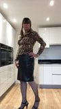 Sissy jupe en cuir snapshot 6