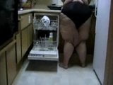 BBW housewife doing the dish snapshot 1