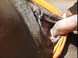 Ausgezeichnete ebenholz-schätzchen bekommen ihre muschis von schwarzen männern im freien geleckt snapshot 16