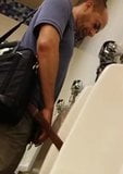 urinals spy huge dude caught publick snapshot 5