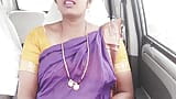 Schöner telugu-zimmermädchen-auto-sex, telugu-dirty-talks .. cremige momos ... snapshot 7