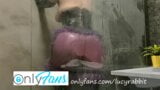 Will you join me in my shower? Latex underwear! snapshot 5