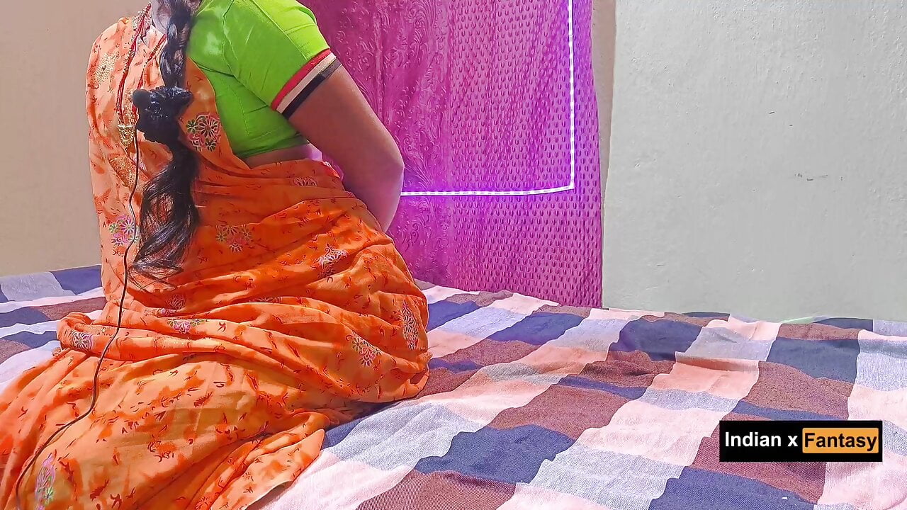 Dirty talking Desi neighbour bhabhi hard blowjob and hardsex.dever bhabhi sex