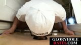 Gloryhole-Dilf von hinten in POV ohne Gummi snapshot 3