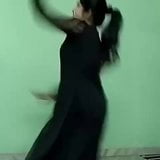 Ajina Menon Sexy Black Frock Tik Tok Actress 4 snapshot 4