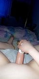 Masturberen met een grote vibrator snapshot 1