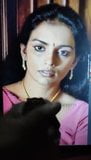 Mallu regina milf Swetha Menon ottiene omaggio di sperma e sputo snapshot 20