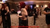 Domcon New Orleans 2018 servizio fotografico della modella padrona dominazione femminile snapshot 16