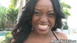 巨乳黒人女神ジェダがしゃぶったハードコア snapshot 2