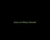 Éjaculation sur Hilary Swank snapshot 1