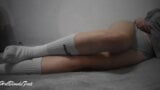 Sexy Blonde In Long Socks, You Need to See It - Miley Grey snapshot 10