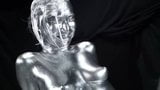 Silver body paint snapshot 24