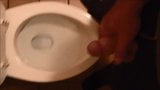 Soft Penis...Great Orgasm in the Restroom at Work snapshot 3