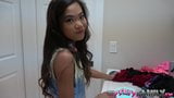 Skinny Asian Teen Trains Stepdaddy snapshot 4