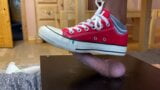 Aplastamiento de bolas con mandriles converse rojos snapshot 13