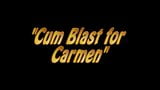 Carmen Valentina Cum Blast Facial  snapshot 2