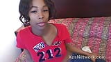 Black Newbie Teen Gets Nailed By Stranger in Hotel POV Video snapshot 2