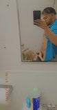 Public Bathroom Mirror Fucking Tiny Blonde Teen Met at Mall snapshot 4