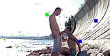 Fucked Me Very Passionately on the Seashore on a Wild Beach on a Vip Account, This Video Is Complete for Free snapshot 4