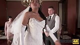 BRIDE4K. Couple starts fucking in front of the guests after wedding ceremony snapshot 10